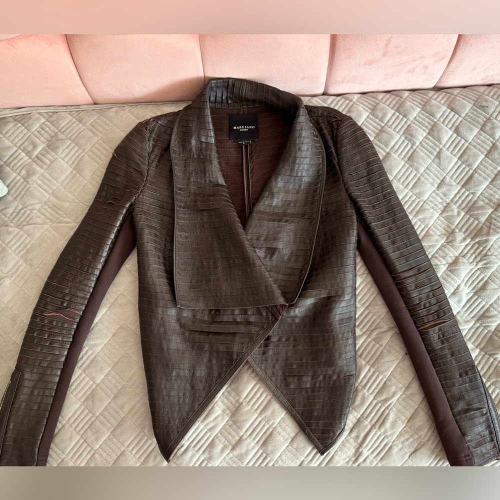 Marciano Guess leather jacket
